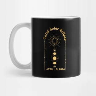 2024 Total Solar Eclipse April 8th Mug